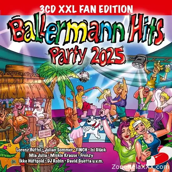 Ballermann Hits Party 2025 (XXL Fan Edition) 3CD