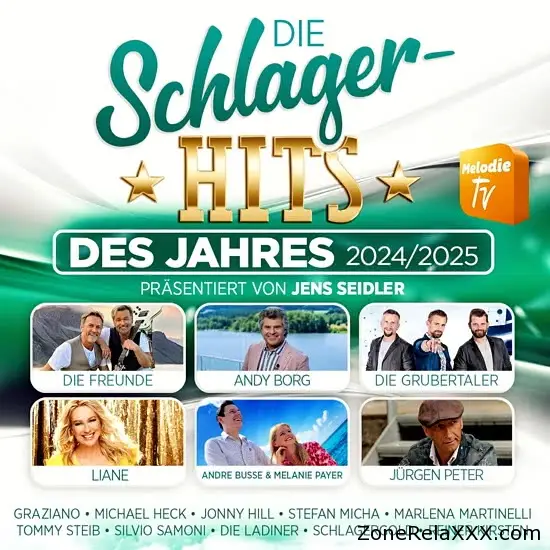 Die Schlager - Hits des Jahres 2024-2025 präsentiert von Jens Seidler (2CD)